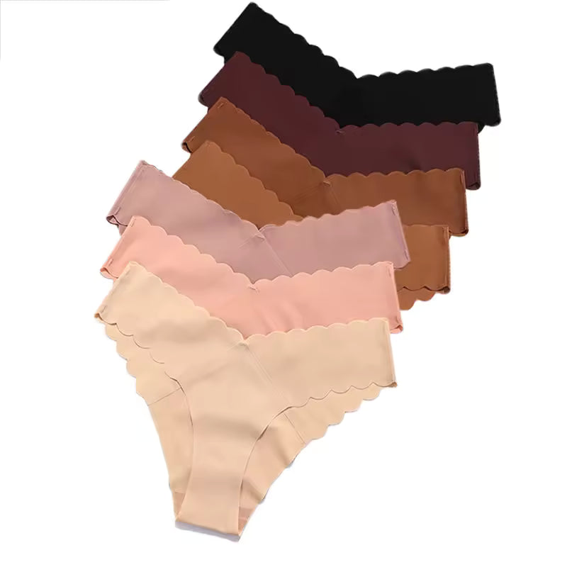 Women’s Ice Silk V-Waist Seamless Thong – Soft, Sexy & Invisible Fit