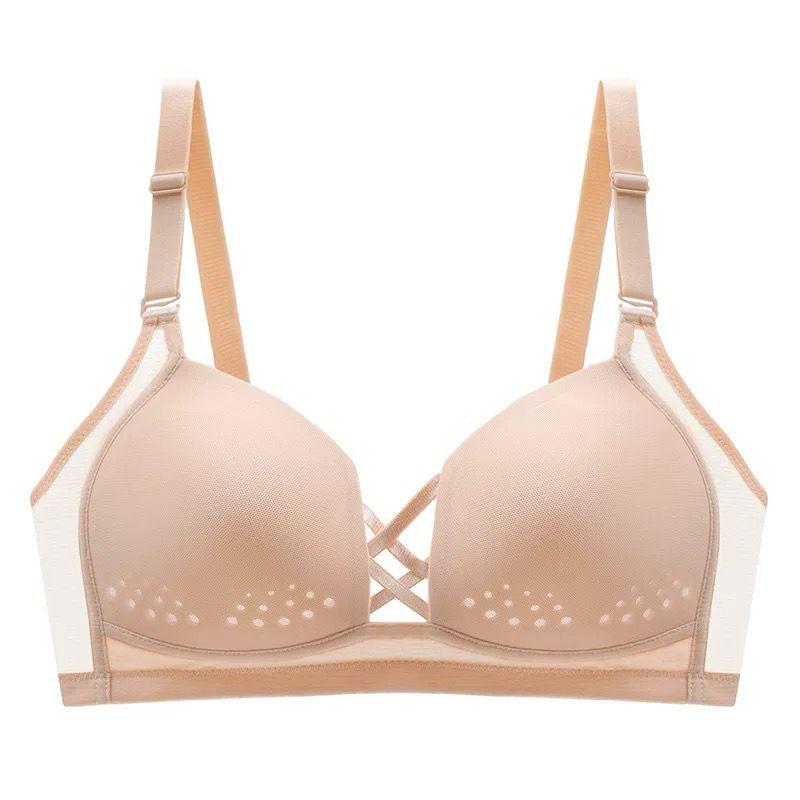 Summer Invisible Wireless Minimizer Bra – Breathable, Seamless Shapewear for Women