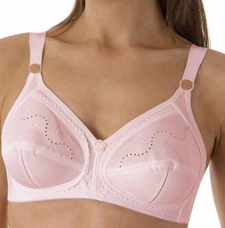Solid Cotton Wireless Push-Up Bra – Plus Size Comfort with a Sexy Touch