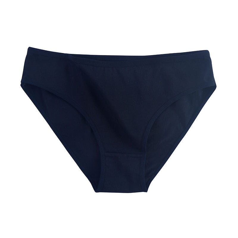 Everyday Comfort Cotton Underwear – Mid-Waist Solid Style