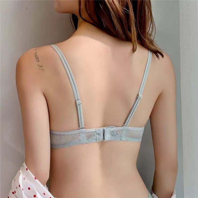 Floral Lace Bralette – Soft, Wireless Bra for Everyday Sexy Comfort