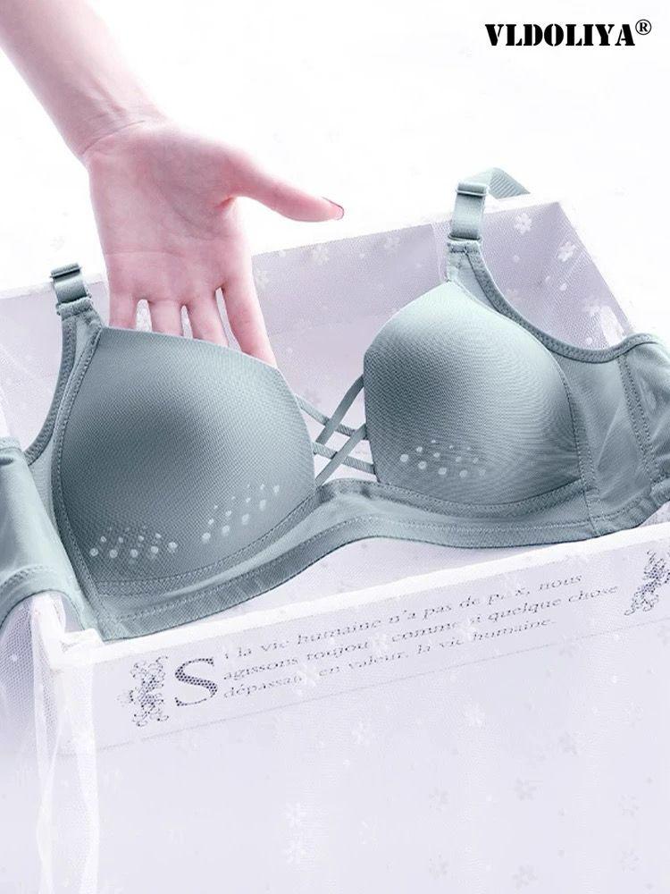 Summer Invisible Wireless Minimizer Bra – Breathable, Seamless Shapewear for Women