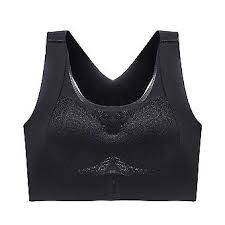 Posture Correction Front Buckle Push-Up Bra – Seamless, Wire-Free Support for Women
