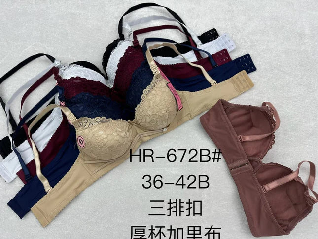 Wire Push-Up Bra for Women – Underwire Support, Enhanced Cleavage, Everyday Comfort